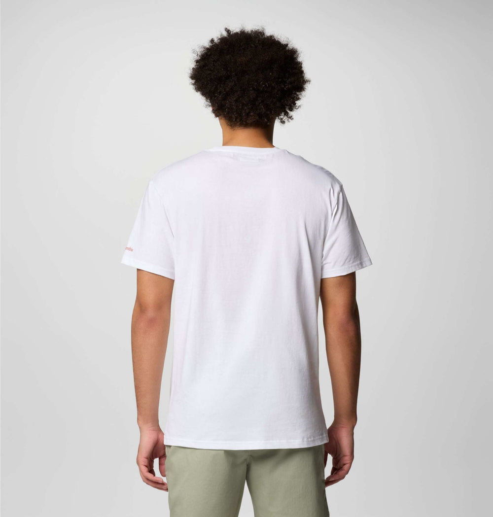 Men's M Rapid Ridge™ Graphic Tee with large logo on chest, 100% organic cotton, casual and water use