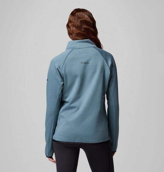Giacca tecnica da escursionismo Triple Canyon™ Grid Fleece FZ in pile traspirante, leggera e con tasche con cerniera.