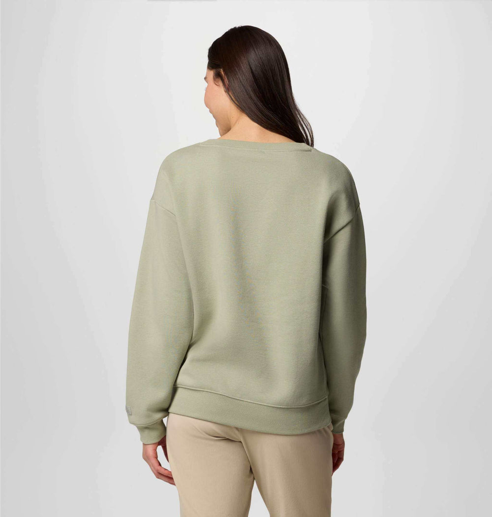 Felpa da donna Women's Meridian Creek™ Crew con collo, polsini e fondo a coste per comfort e stile casual