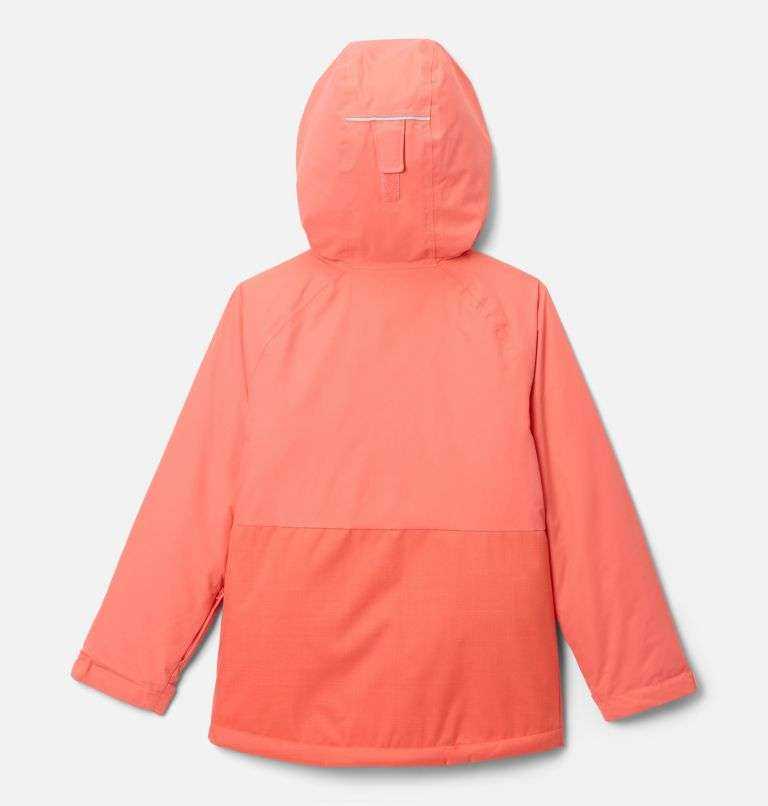 Veste imperméable Alpine Action III pour fille avec capuche en micropolaire et poches fonctionnelles pour les sports d'hiver