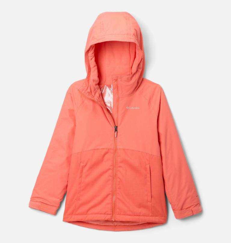 Veste Alpine Action III pour fille avec capuche et poches multiples pour les sports d'hiver