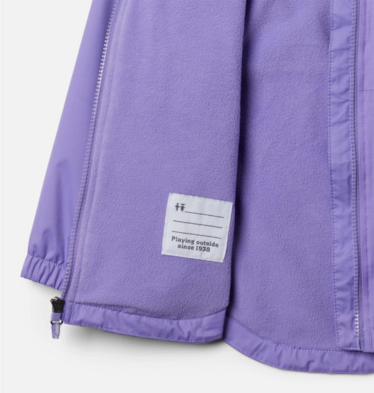 Youth Girls Rainy Trails™ II Fleece Lined Jacket