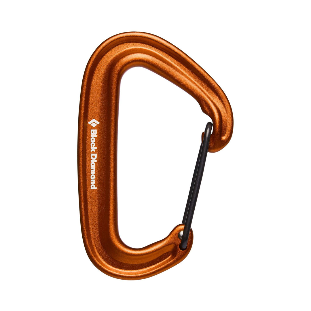 Miniwire Carabiner in metallo resistente per escursionismo e uso quotidiano