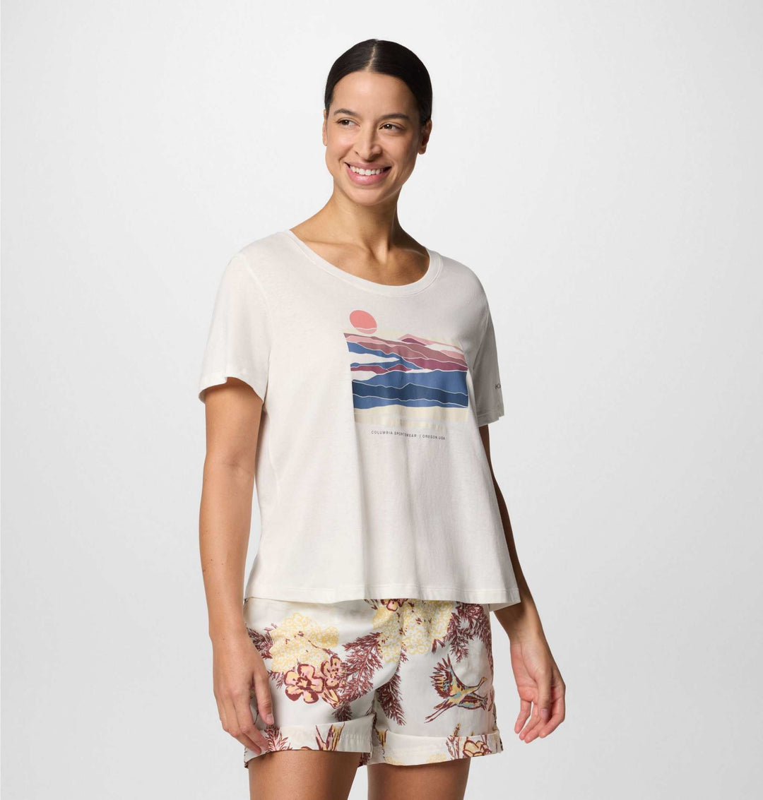 Women's Ruby Springs™ Graphic Scoop Neck SS