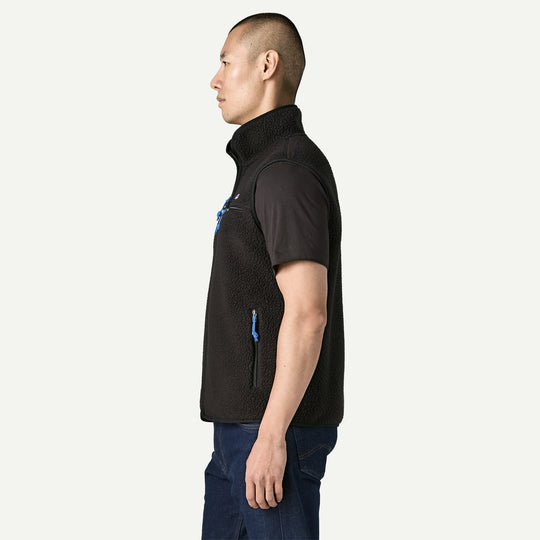 Patagonia M's Retro Pile Vest - Black - foto 4