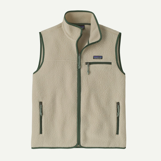 Patagonia M's Retro Pile Vest - Pelican / Canopy Green - foto 1