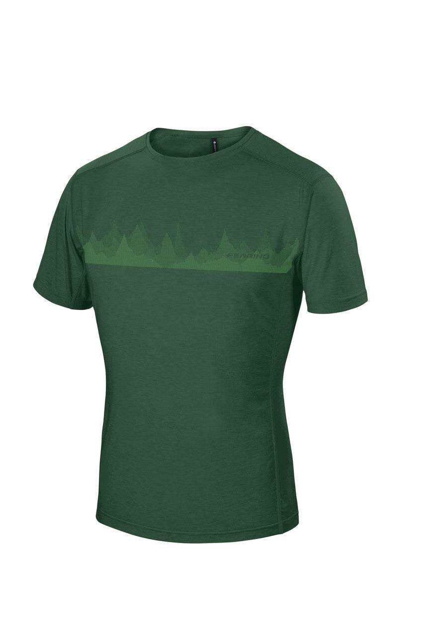Maglietta Coruel T-Shirt maniche corte in tessuto misto lyocell per asciugatura rapida e comfort quotidiano