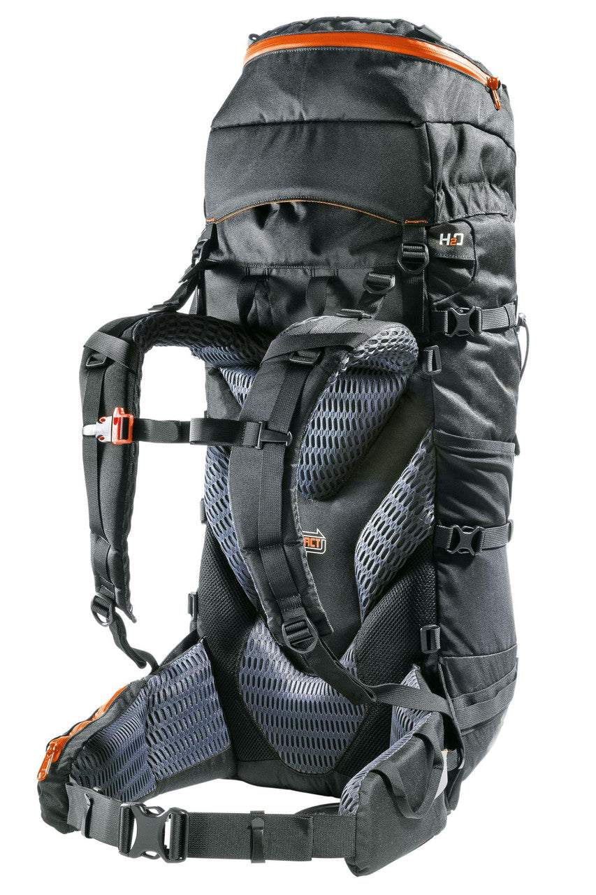 Zaino X.M.T. 60+10 grande capacità per escursioni e trekking