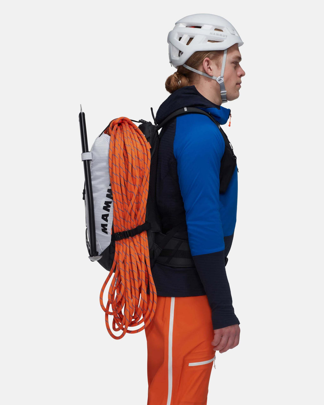Mammut Trion 28 White/Black - indossato, vista laterale