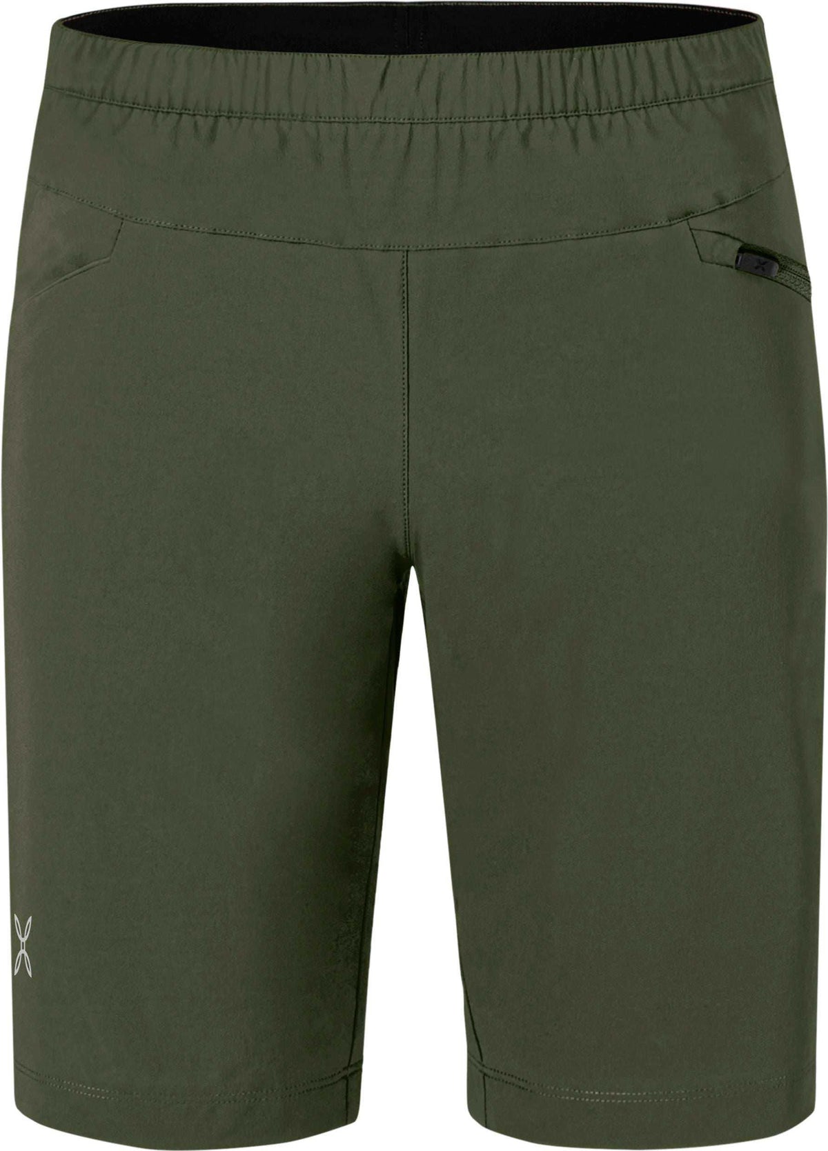 Pantalone bermuda donna in nylon DWR 4 way-stretch per arrampicata e attività outdoor