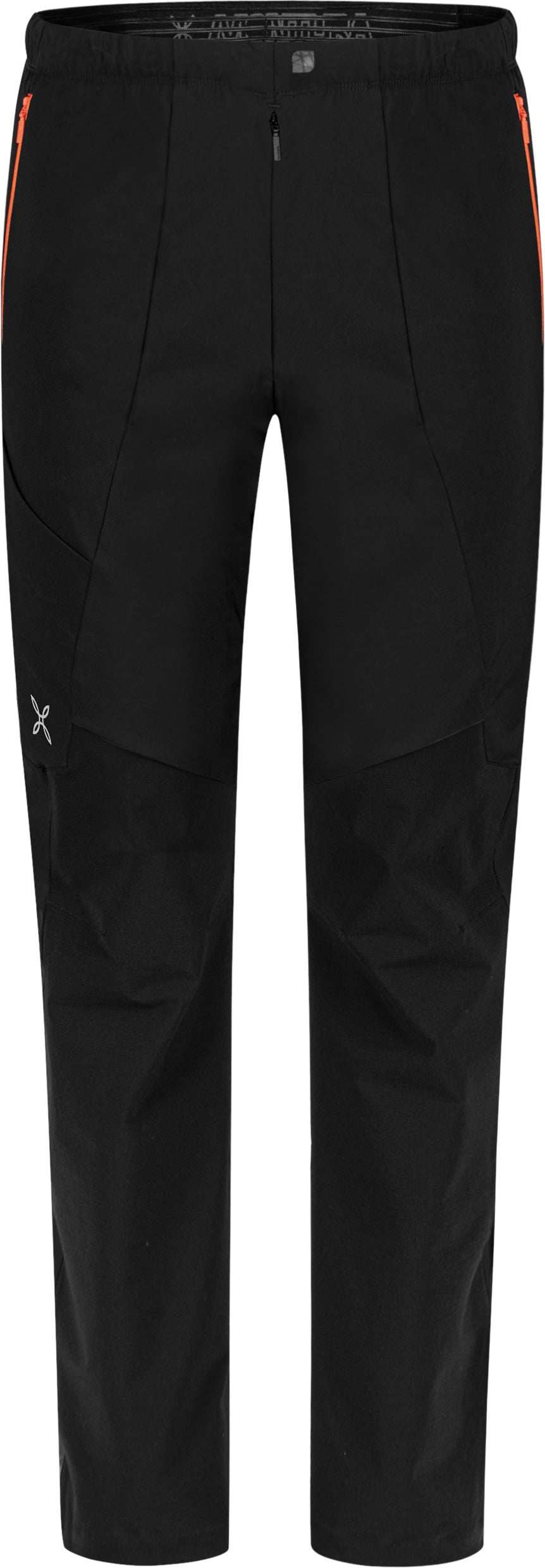 Pantaloni Rocky 2 da uomo in poliammide elasticizzata con rinforzi, protezione e libertà di movimento per arrampicata estiva