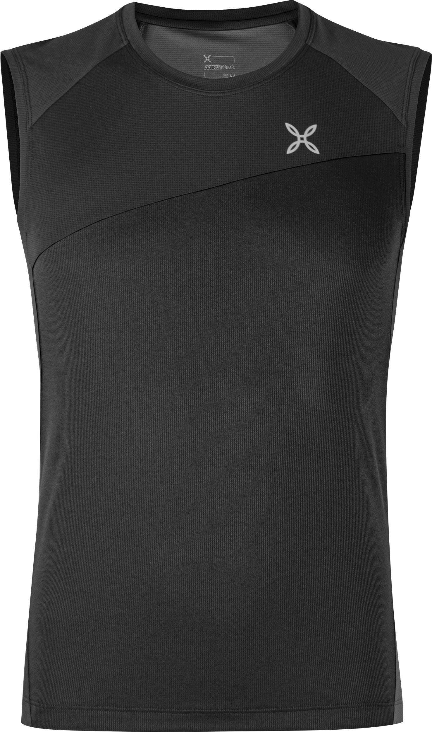 Canotta donna con design color blocking vibrante