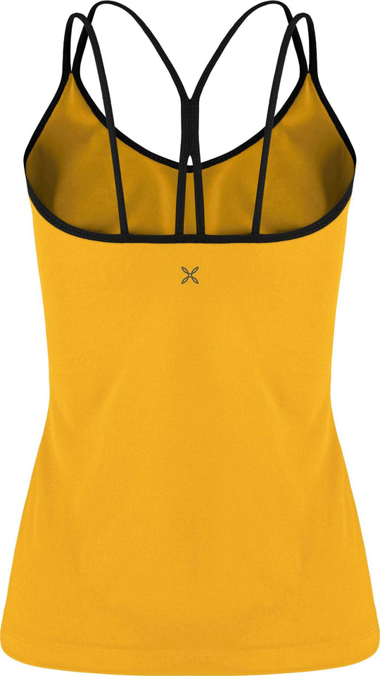 Canotta donna tecnica in nylon elasticizzato per attività outdoor ad alta intensità