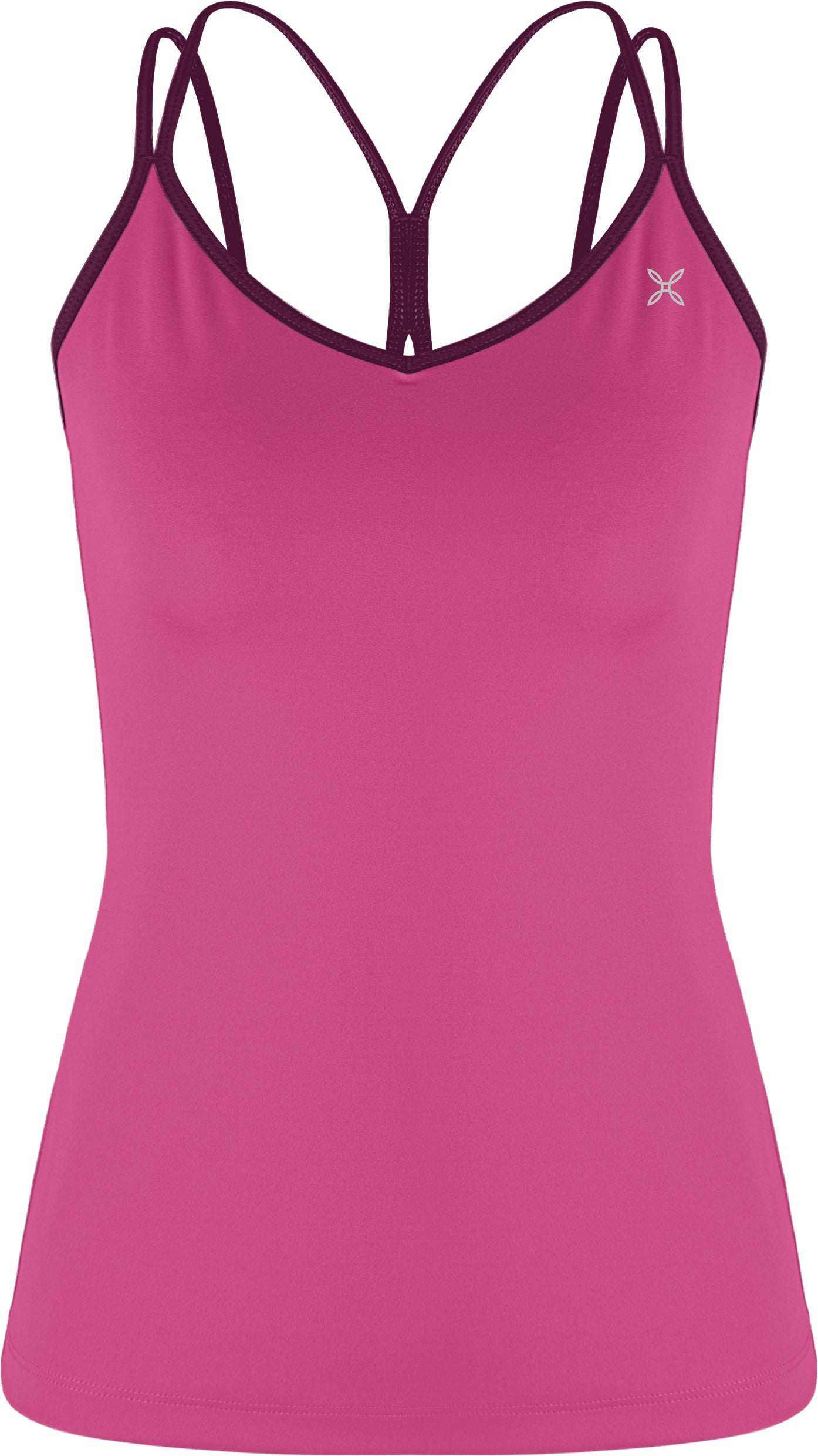 Canotta donna tecnica in nylon elasticizzato per attività aerobiche e outdoor ad alta intensità