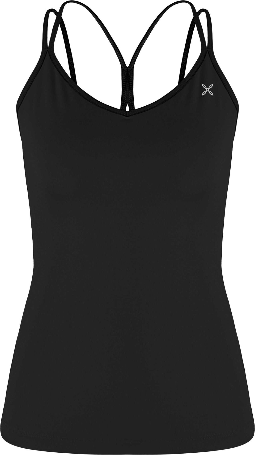 Canotta donna tecnica leggera in jersey nylon elasticizzato per attività outdoor e arrampicata
