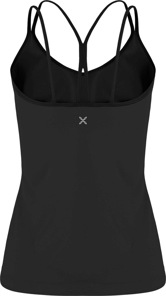 Canotta donna tecnica in jersey nylon stretch leggera e resistente per attività outdoor e alpinismo