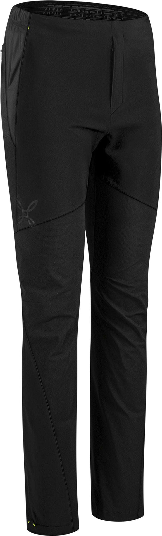 Women's Synth Pants for climbing and hiking with lightweight, breathable nylon stretch fabric and reinforced knees and seat.