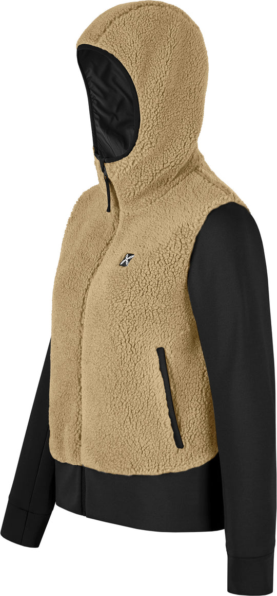Sherpa Mix Jacket Woman