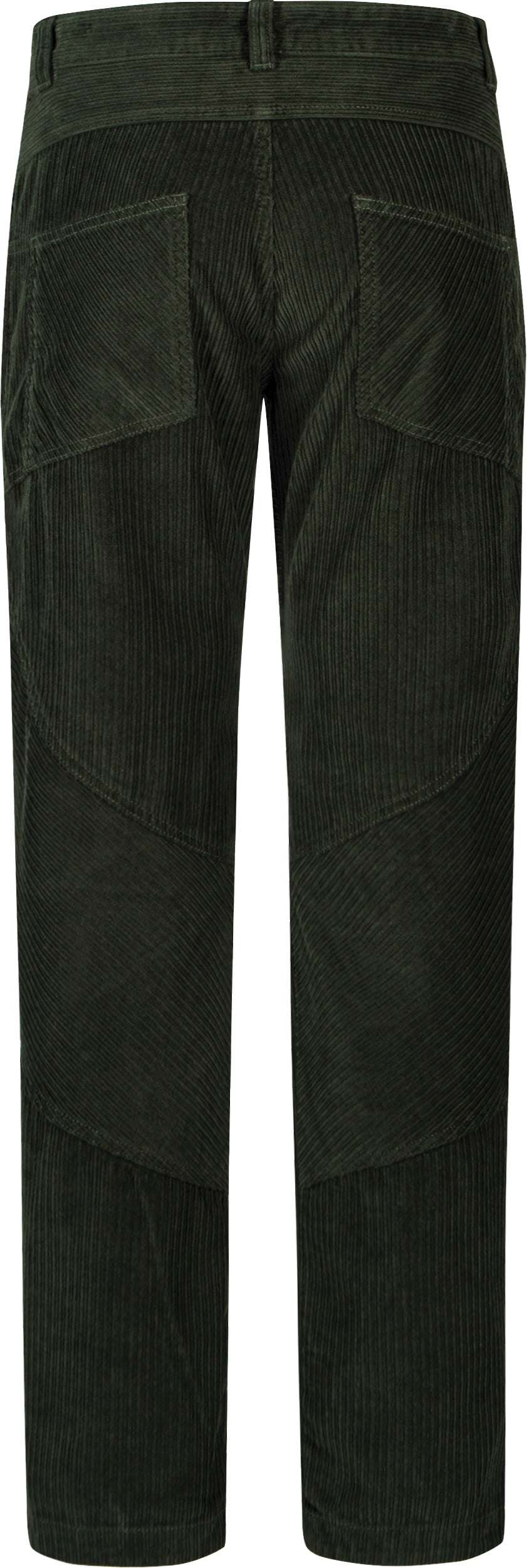 Pantalon 3 en velours côtelé