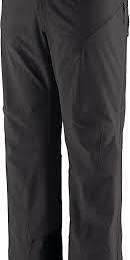 Patagonia M's Ridge Stride Pants: dettaglio dei pantaloni neri