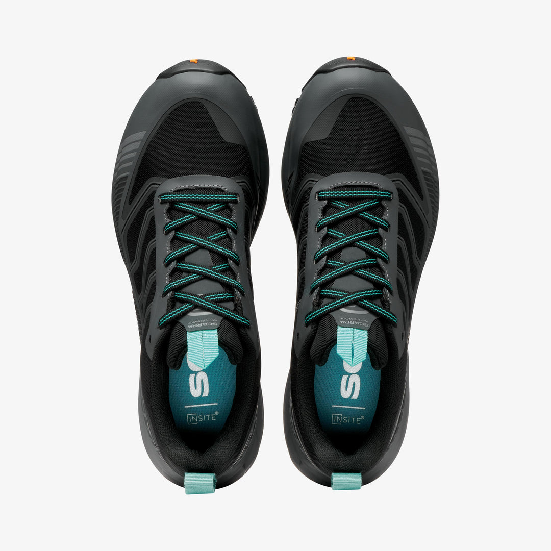 RIBELLE RUN LT WP WMN - ANTHRACITE-AQUA GREEN - foto 5