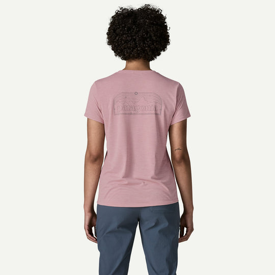 Patagonia Women's Capilene Cool Daily Shirt P-6 Cosmos FZMX - foto 3