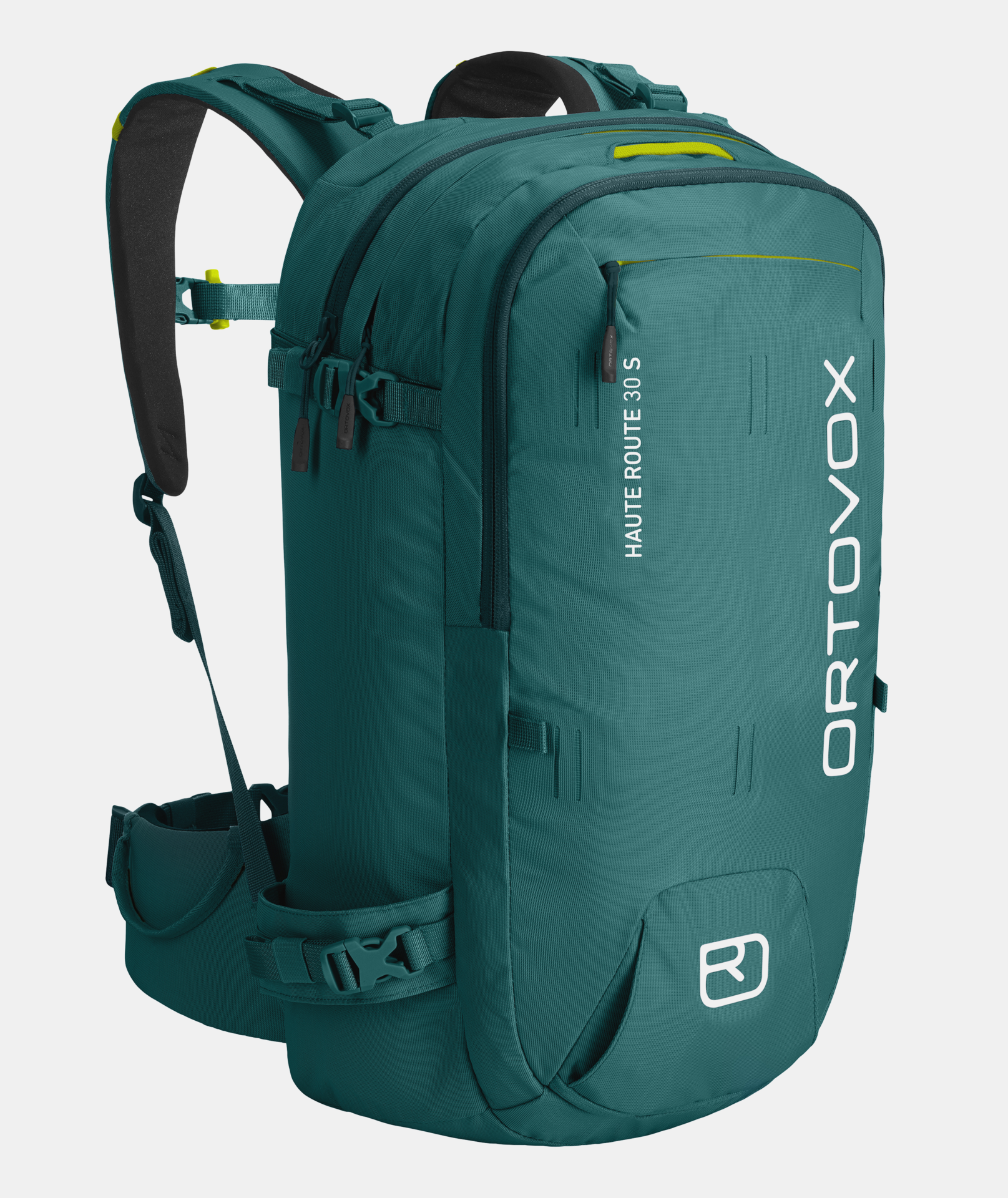 Versatile, technical ski touring backpack Orthovox Haute Route 30 S, abrasion-resistant, water-repellent for challenging adventures.