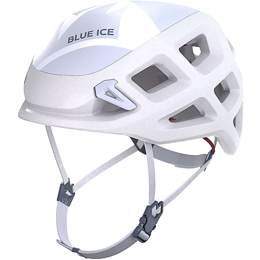 Blue Ice Blast Helmet hybrid climbing helmet with ventilation and adjustable straps for alpine climbing