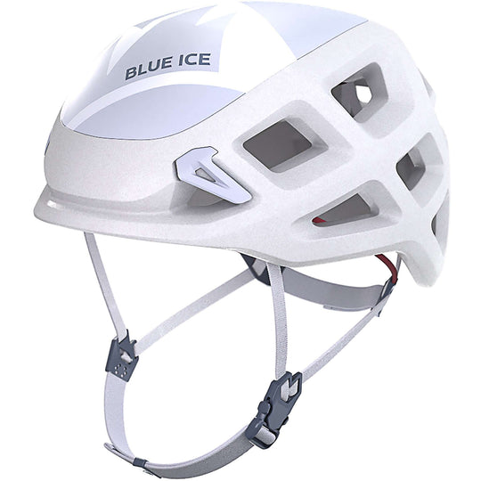 Blue Ice Blast Helmet hybrid climbing helmet with ventilation and adjustable straps for alpine climbing