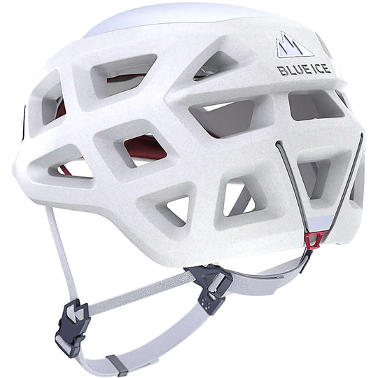 Blue Ice Blast Helmet lightweight hybrid climbing helmet with ventilation and front lamp mount