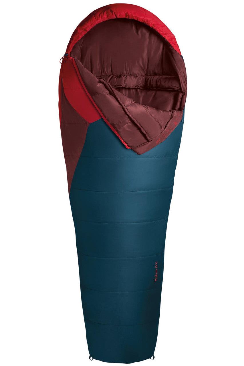 Sacco Yukon 0° C per campeggio e escursionismo resistente e isolante