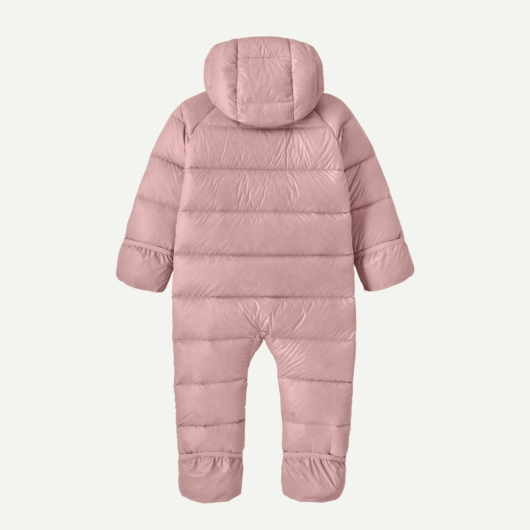 Patagonia Infant Hi-Loft Down Sweater Bunting Fuzzy Mauve - retro