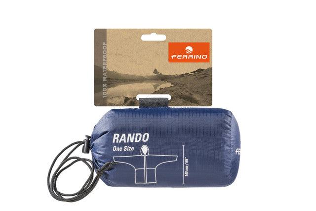 Ferrino Mantella Rando impermeabile per trekking e escursioni con protezione antipioggia e copertura zaino