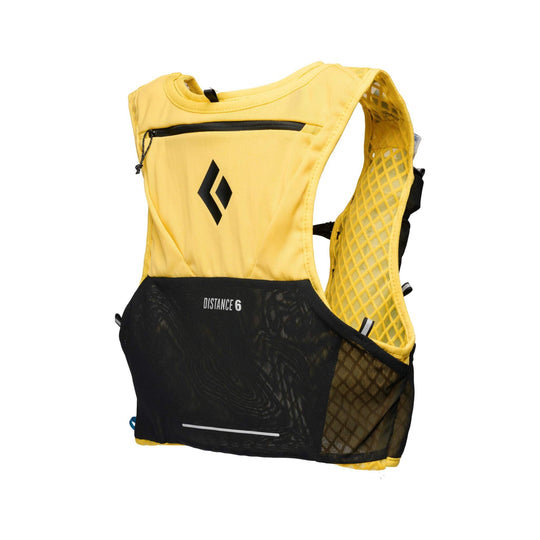Gilet da corsa Distance 6 Hydration Vest leggero e traspirante con tasche per borracce morbide e spazio extra per attrezzatura