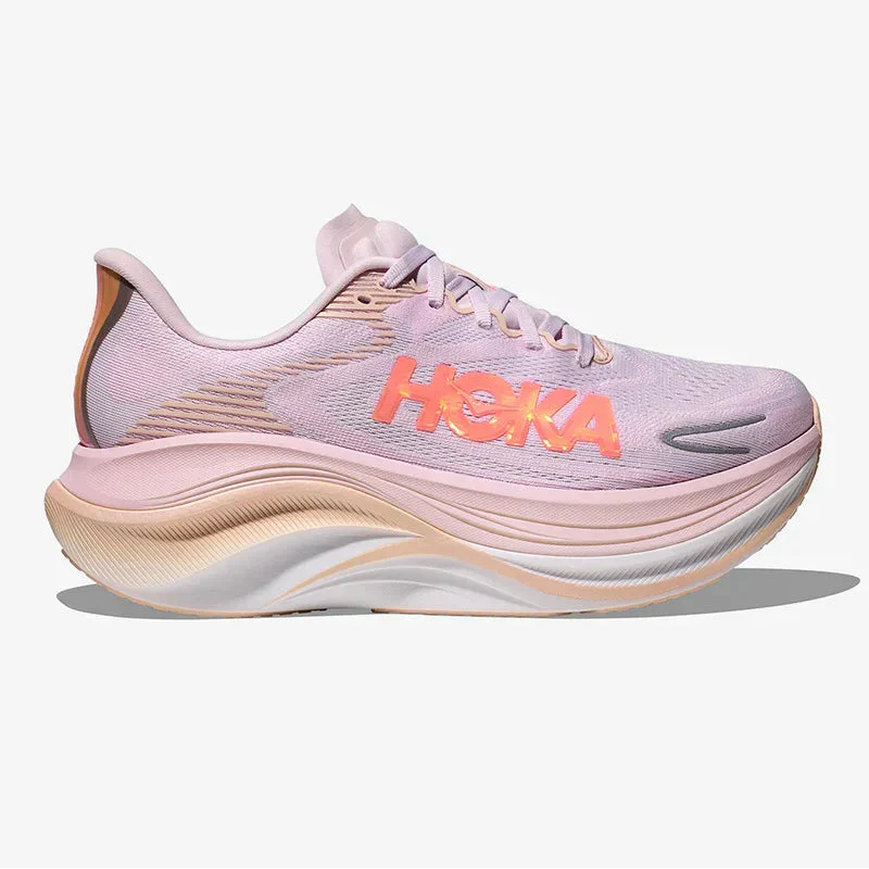 Scarpa da corsa Hoka Skyward X 2 con mesh traspirante e piastra in fibra di carbonio per ammortizzazione e stabilità