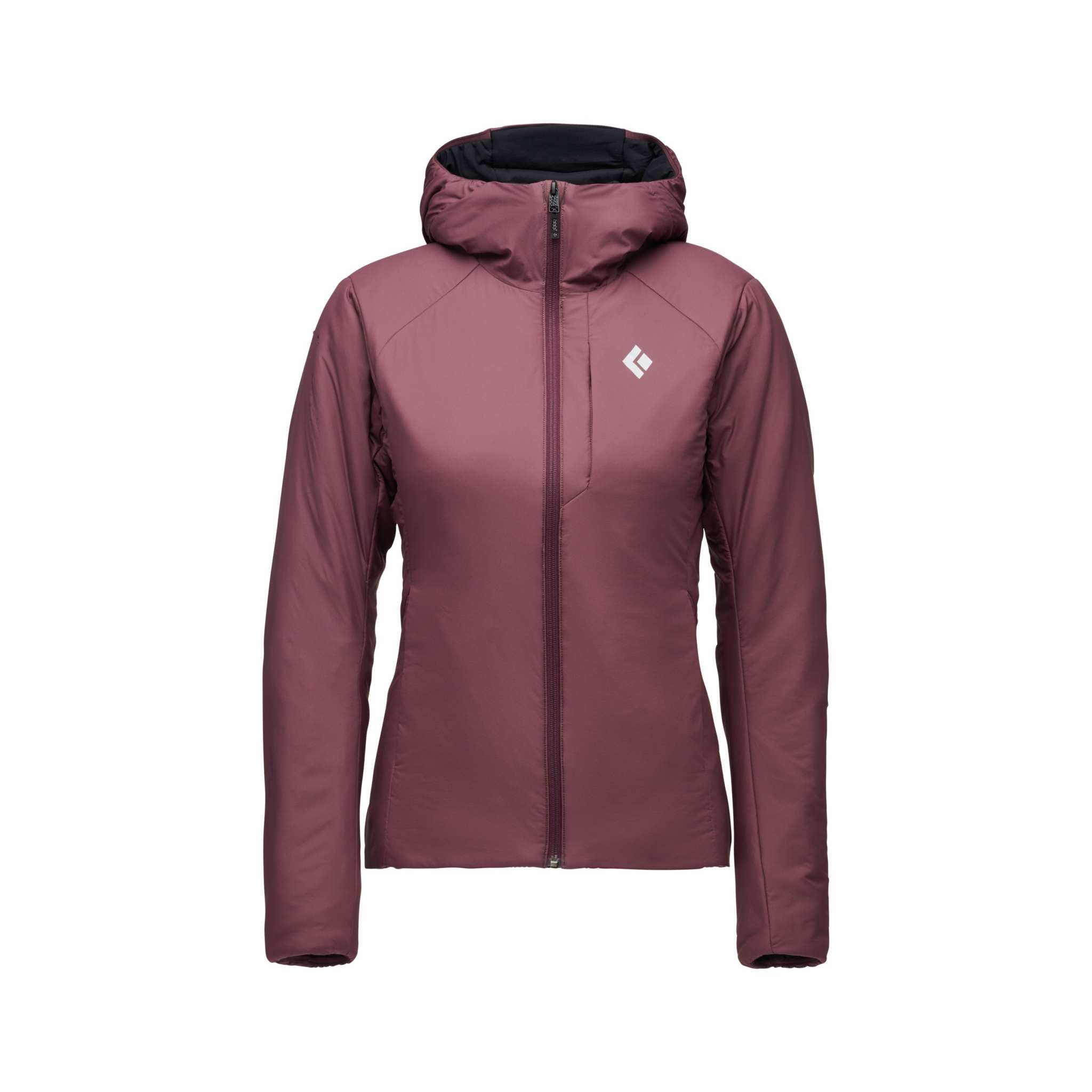 First Light Stretch Hoody donna in nylon ripstop con isolamento Primaloft e cappuccio compatibile casco