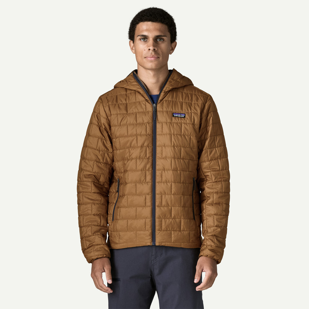 Patagonia M's Nano Puff Hoody - Deer Brown - foto 2