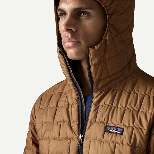 Patagonia M's Nano Puff Hoody - Deer Brown - foto 6