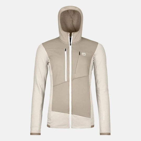 Fleece Grid Hoody W