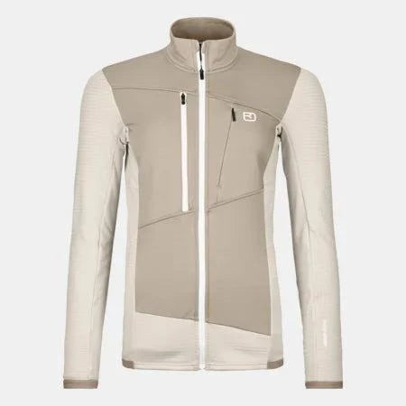 Fleece Grid Jacket W