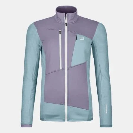 Fleece Grid Jacket W