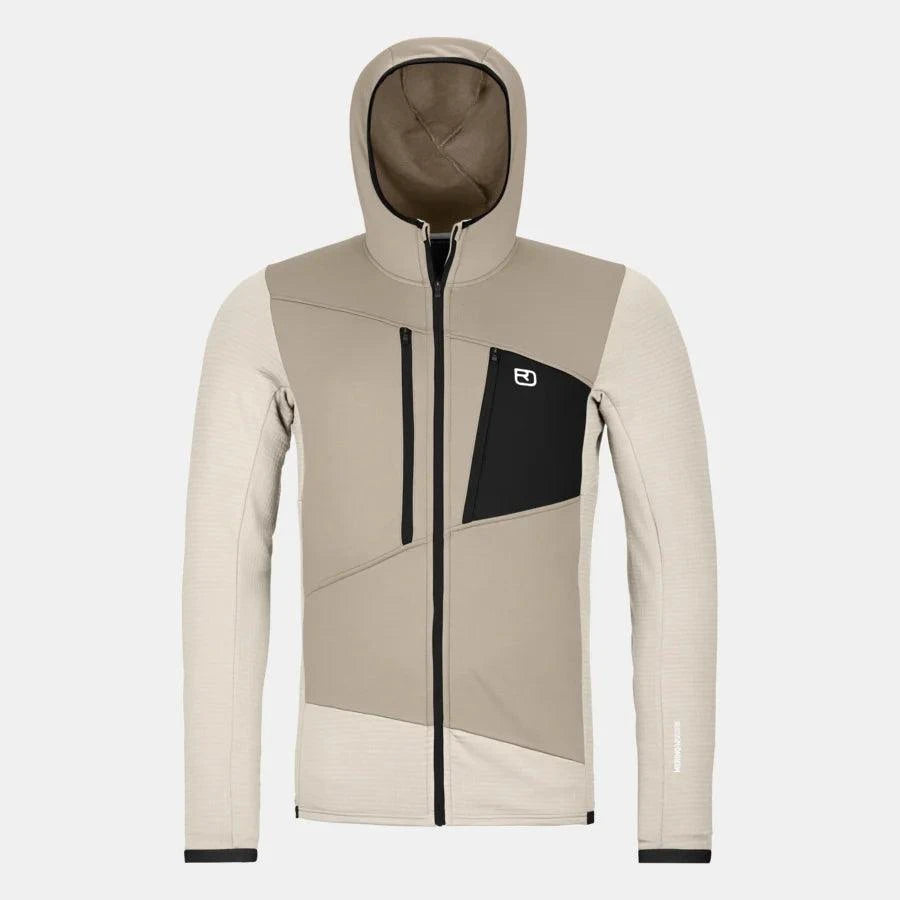 Fleece Grid Hoody m