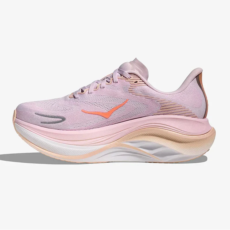 Scarpa da corsa Hoka Skyward X 2 con tomaia in mesh jacquard e suola in gomma resistente per running su superfici compatte
