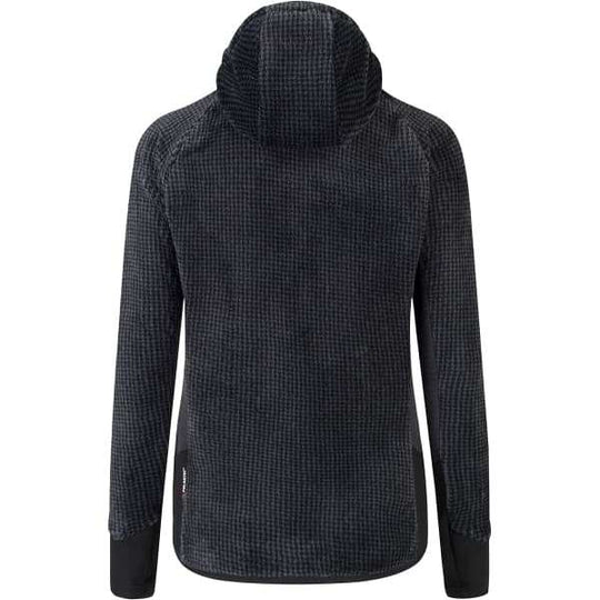 Giacca donna Remix Fleece in pile Polartec con cappuccio e protezione UPF 50+, ideale per alpinismo e trekking.