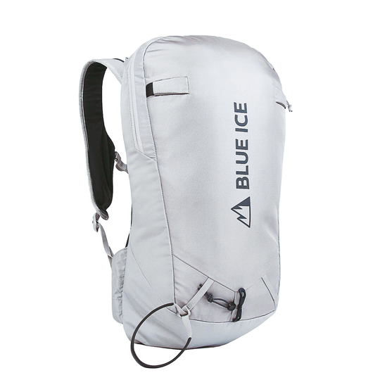 Taka 22 Pack lightweight backpack in grey with adjustable straps, ideal for outdoor activities.
