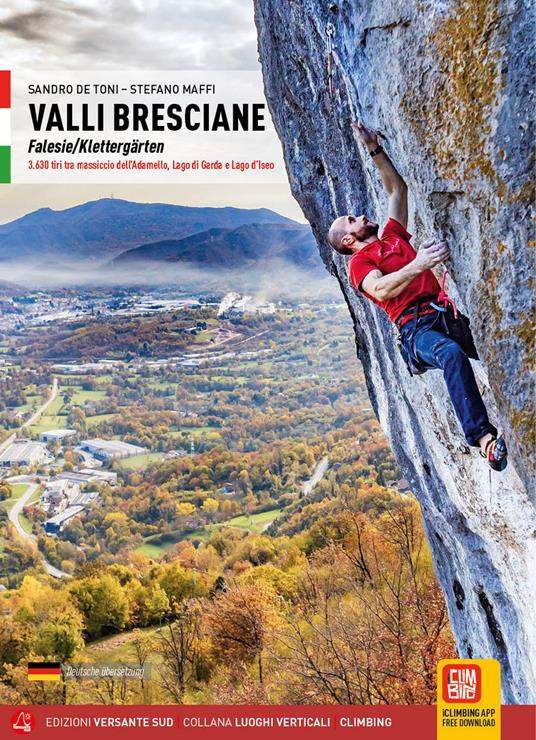 Copertina Valli Bresciane Falesie 2023 - ISBN 9788855471282