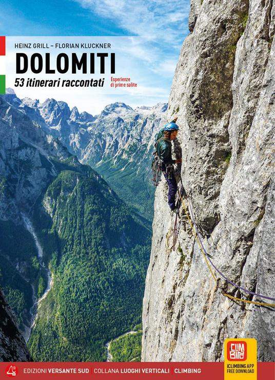 Cover Dolomiti 53 narrated itineraries, Italian - ISBN 9788855471305