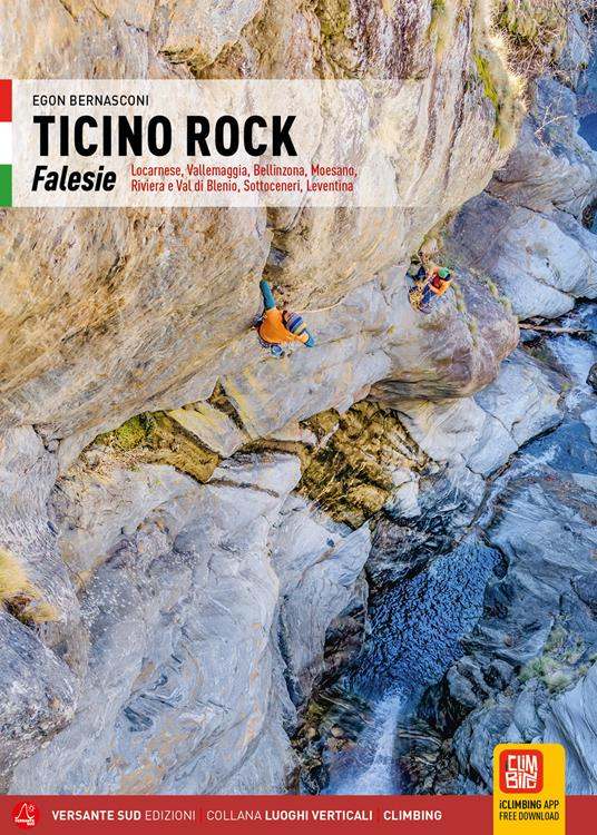 Cover Ticino Rock Falesie 2024 Italian - ISBN 9788855471992