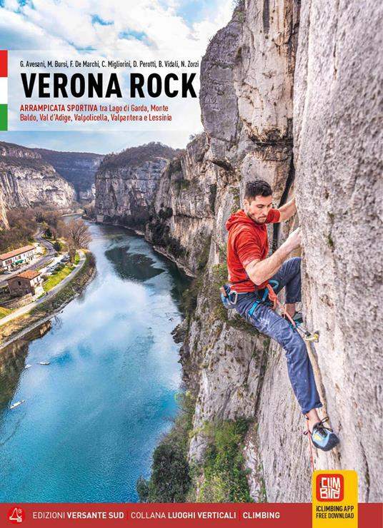 Copertina Verona Rock Falesie, italiano - ISBN 9788885475649