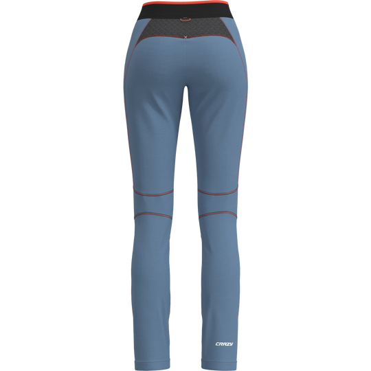 Woman wearing Pant Alpinstar Light hiking pants with elastic waist and zip pockets